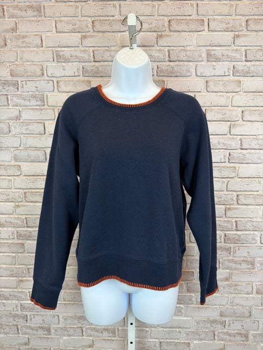 Madewell Sweater, Navy/rust, Medium, Used - Excellent