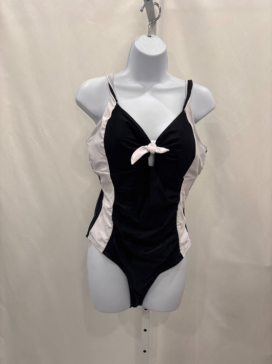 Various Swimsuit, Black/white, XXL
