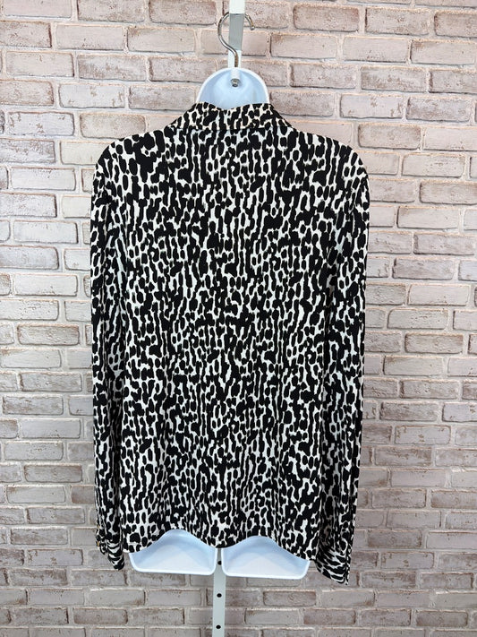 Calvin Klein Shirt, black/white, Medium, Used - Good
