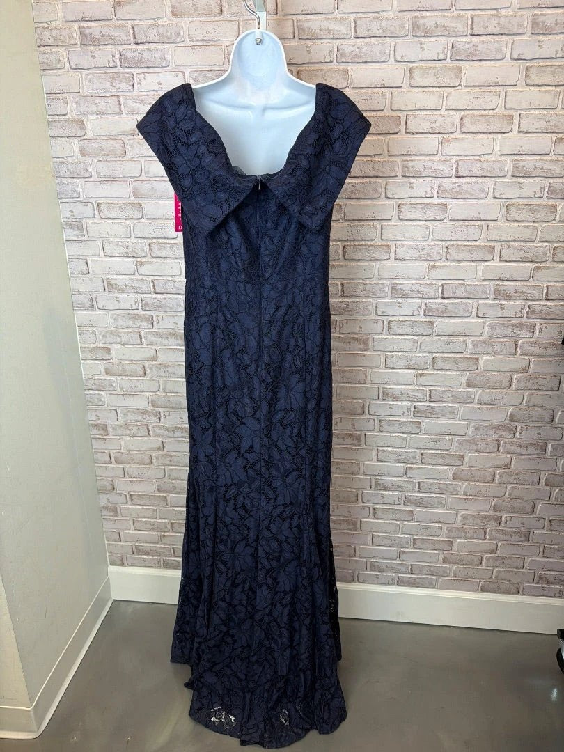 XCape Dress – XCape Lace Dress, Navy, 14, New With Tags