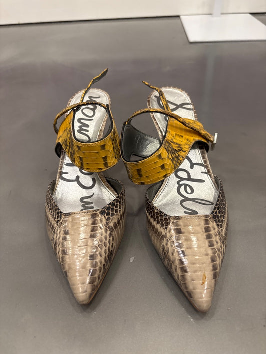 Sam Edelman Heels, Snakeskin, 6.5, Used - Good