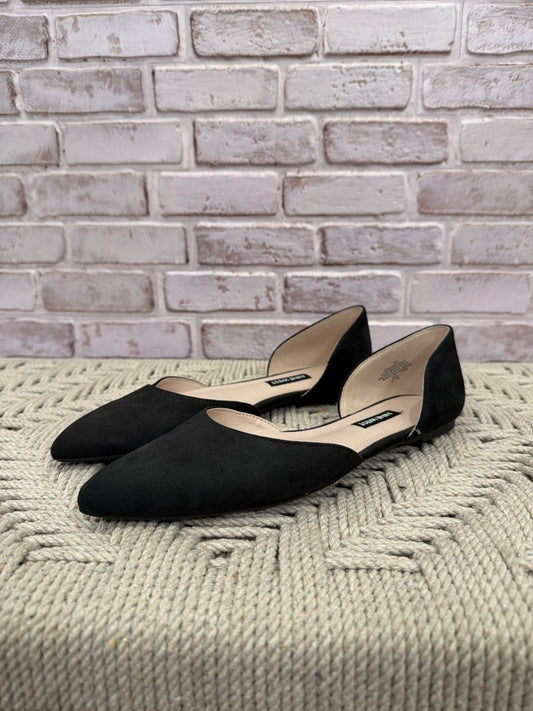 Nine West Flats, Black, 7, Used - Good