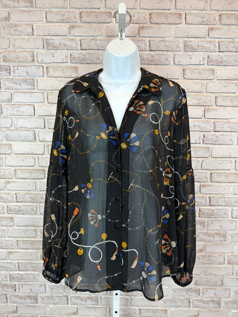 Cabi Shirt, Multi, Medium, Used - Excellent