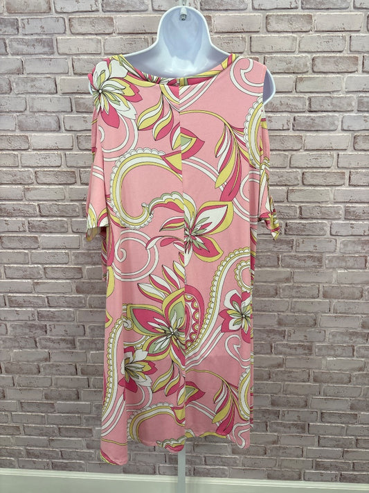 Thyme & Honey Dress, Pink multi, XXL, Used - Good