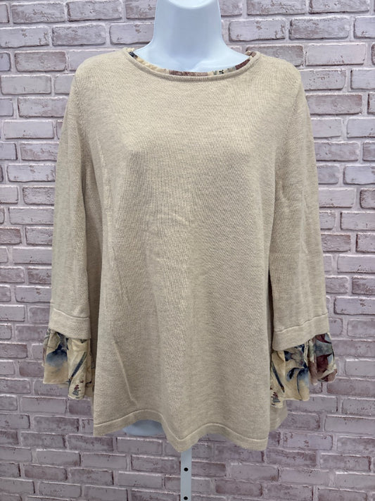 Chicos Sweater, Beige, 2, Used - Good