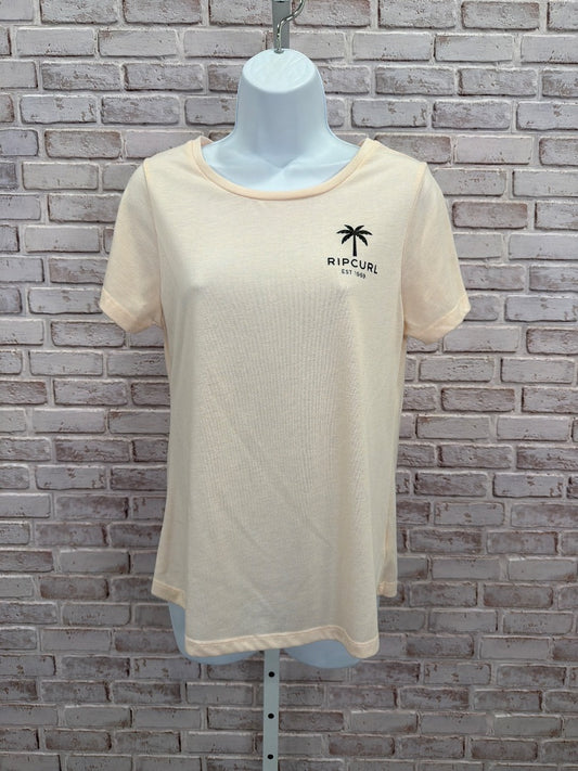 Ripcurl Tee shirt, Pink multi, Small, Used - Good