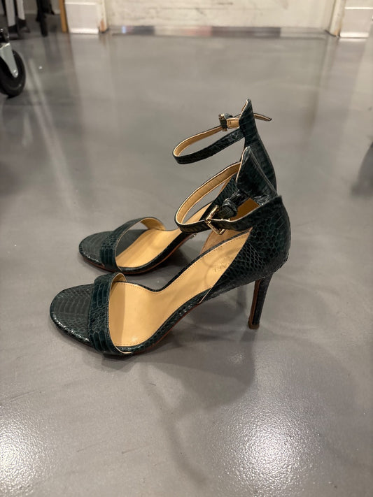Michael Kors Heels, Green, 6.5, Used - Good