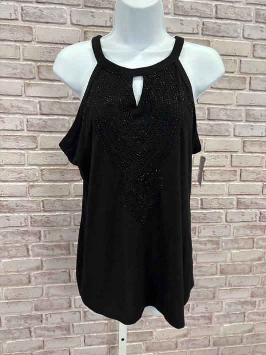 Alfani Tank top, Black, Small, New With Tags