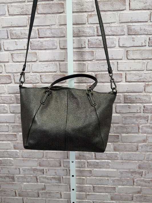 Coach Handbag, Silver, One Size, Used - Good