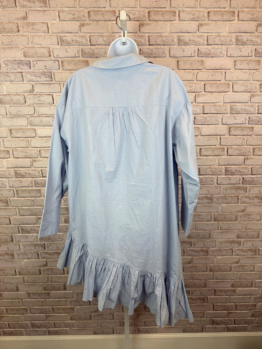 Maeve Dress, Blue multi, Large, New With Tags