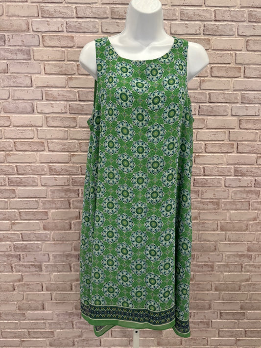 Max Studio Dress, Green multi, Large, Used - Good