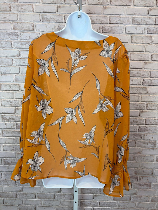 A New Day Shirt – Orange, Size XL – Excellent Condition