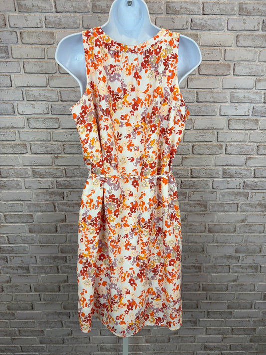 Loft Dress, Floral multi, Medium, New With Tags