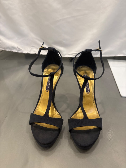 Ralph Lauren Heels, Black, 7