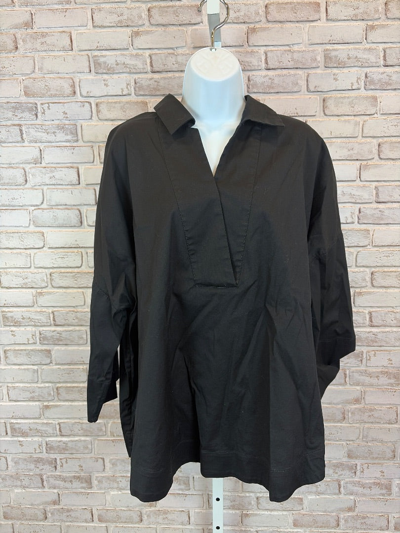 Chicos Shirt, Black, 3, Used - Good