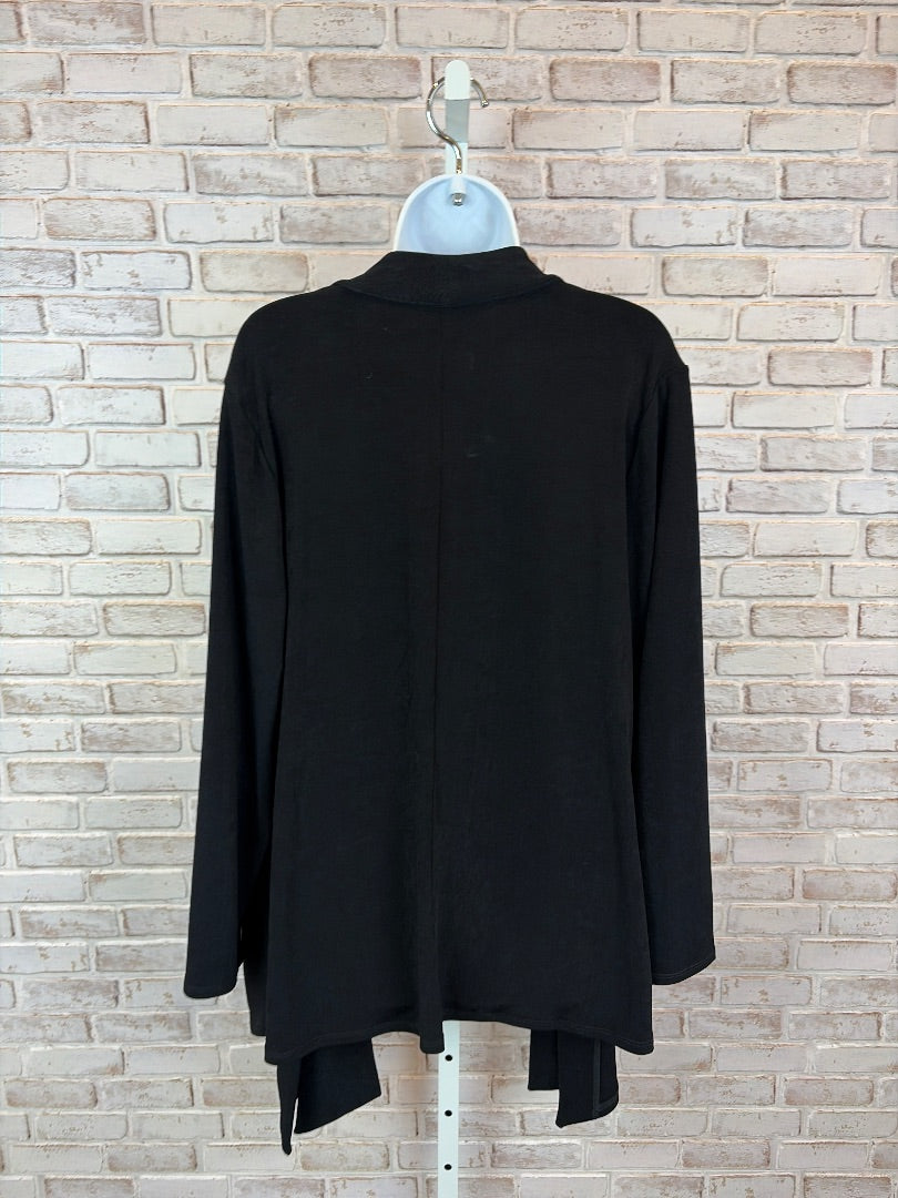 Chicos Cardigan, Black, 2, Used - Good