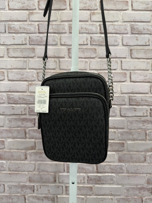 Michael Kors Crossbody, black monogram, One Size, New With Tags