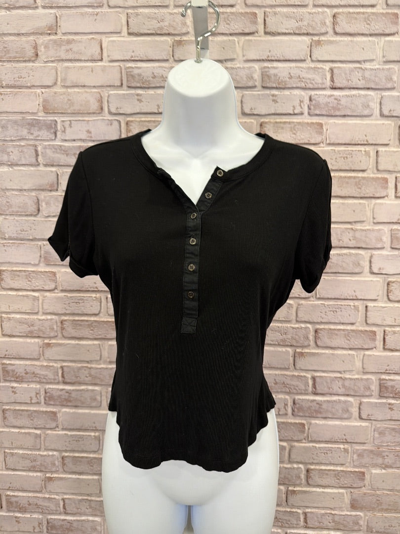 Velvet Heart Shirt, Black, XS, Used - Good