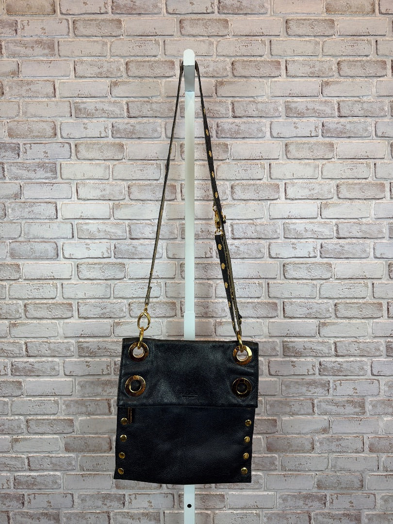 Hammitt Montana Reversible Crossbody, Black/gold/beige, One Size, Used - Excellent