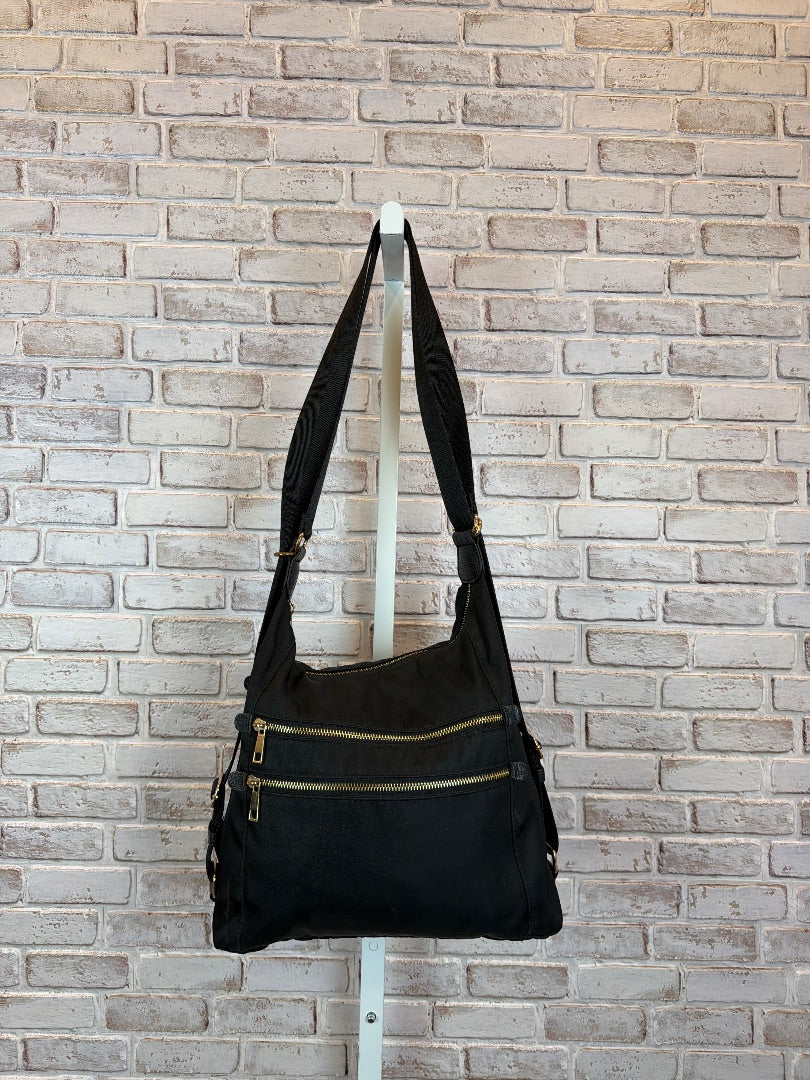 Sondra roberts Handbag, black/gold, One Size, Used - Good