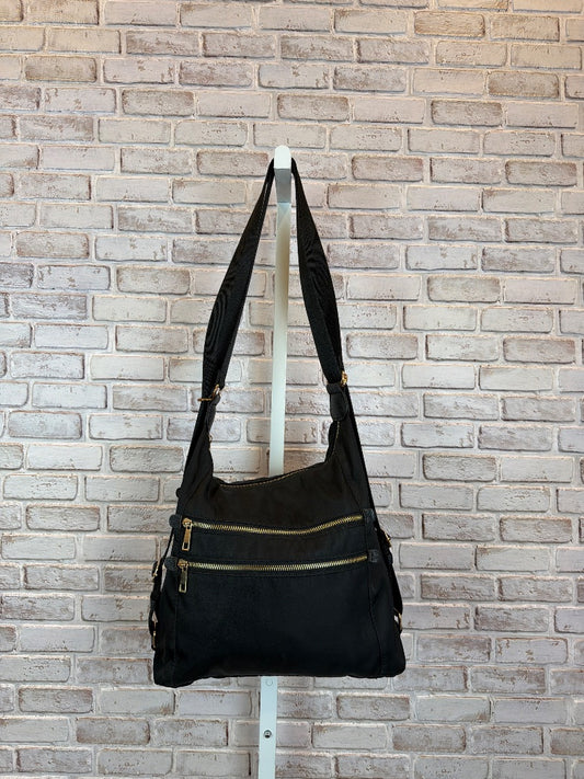 Sondra roberts Handbag, black/gold, One Size, Used - Good