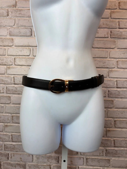Mont Blanc Accessory - Belt – Designer Mont Blanc Mens Reversible Belt, Black/brown, Used - Excellent