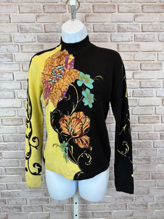 Various Silk blend Sweater, Multi, Small, Used - Good