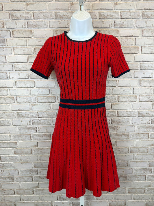 Ava Dress, Red/navy, XS, Used - Excellent