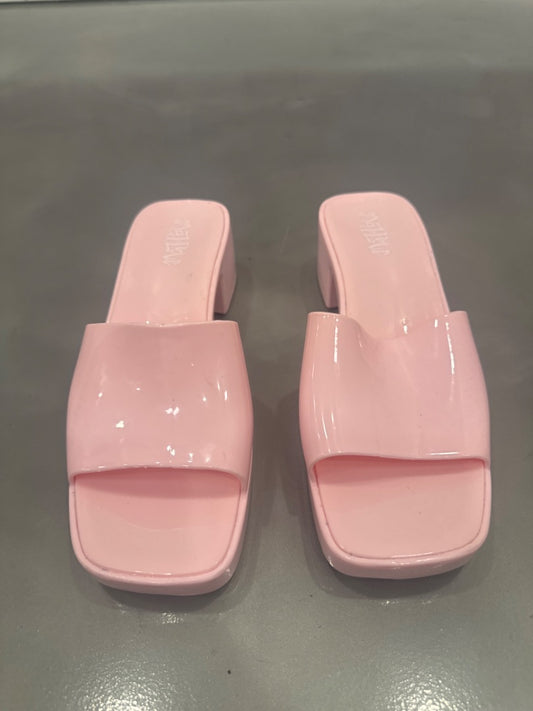 Mad love sandals, Pink, 10, Used - Good