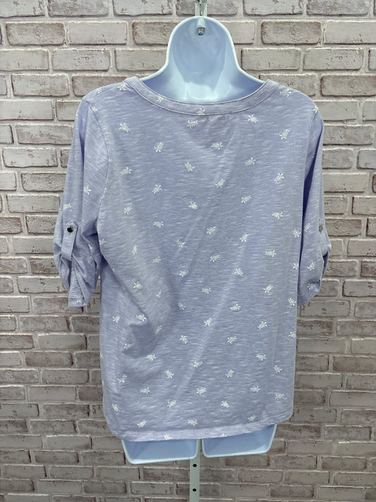 Emily Daniels Shirt, Purple, XL, Used - Good
