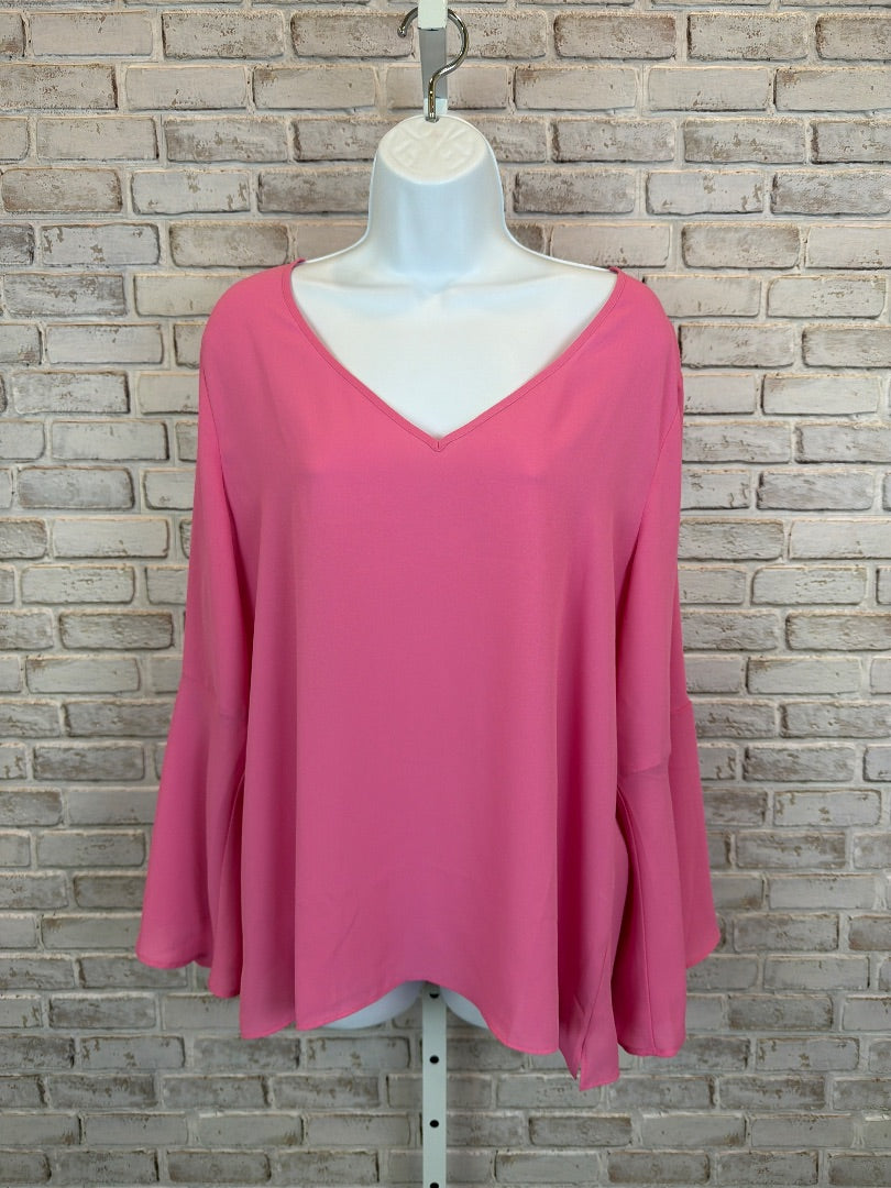 Violet + Claire Shirt, Pink, Large, New With Tags