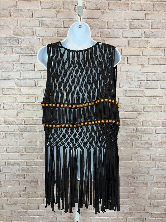 Various Vest, Black, One Size, Used - Good