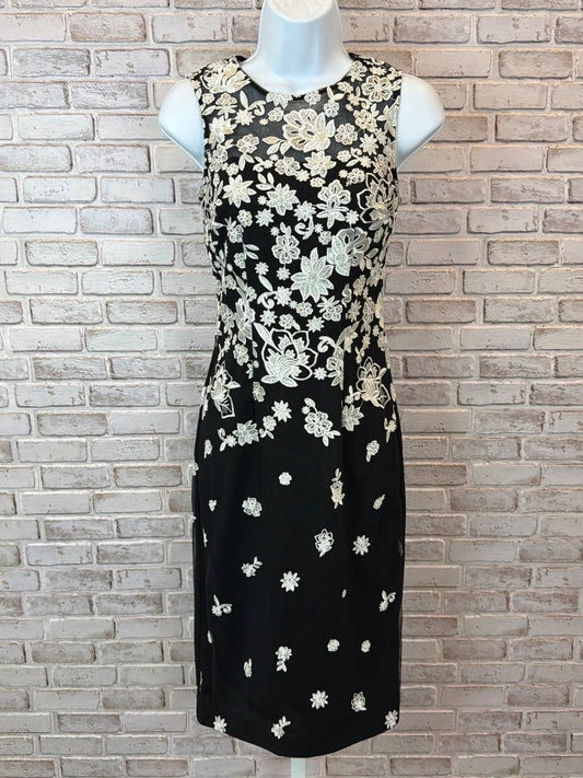 White House Black Market Dress – Black/White, Size 00 – Excellent Condition