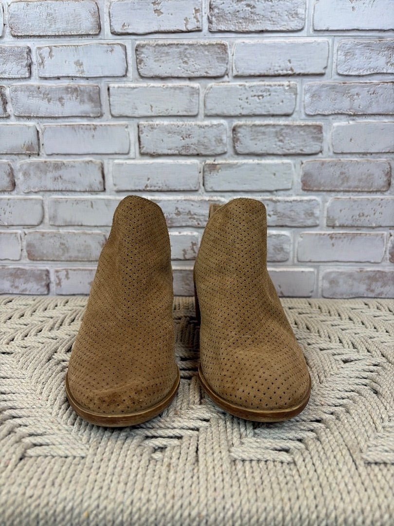 Lucky Brand Booties, Tan, 9, Used - Good