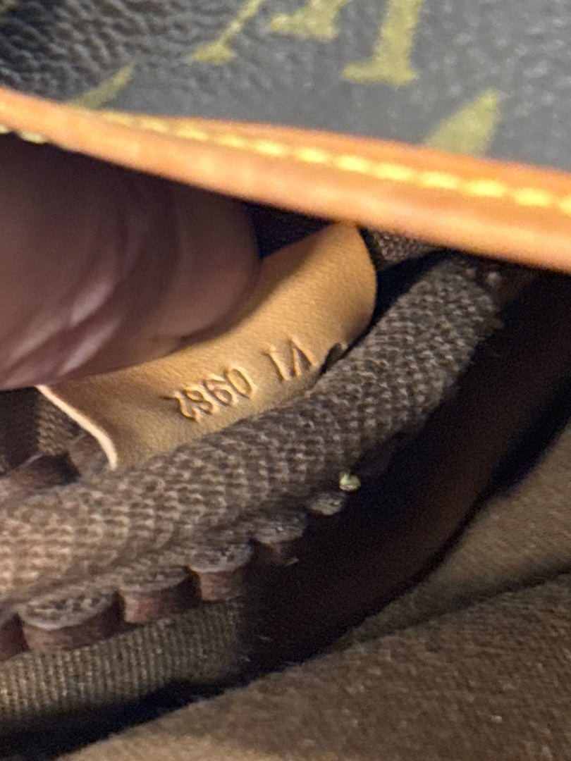 Brown Louis Vuitton remade by Vintage Boho Handbags, One Size