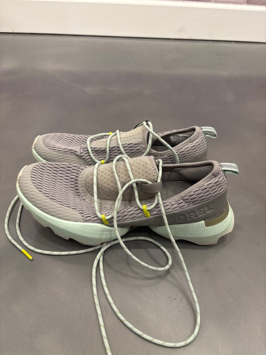 sorel Sneakers, Grey/seafoam, 10, Like New