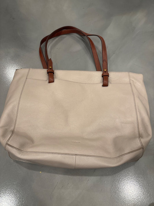 fossil Tote, Taupe, One Size