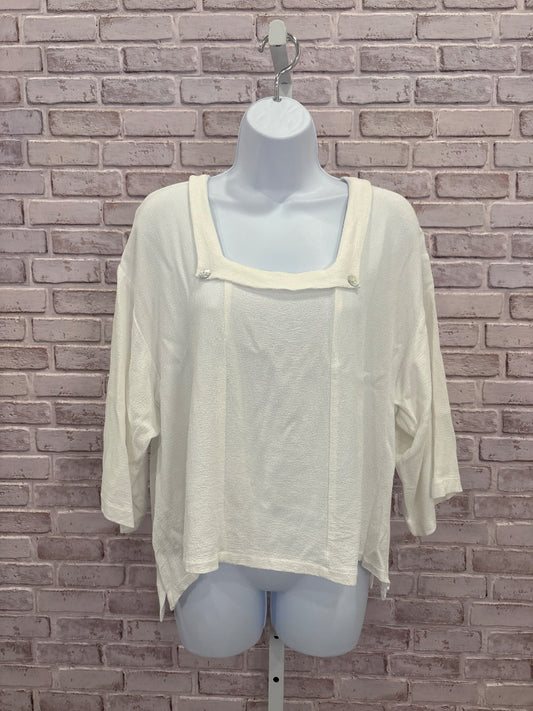 Studio 90 Shirt, White, Small/3, Used - Good