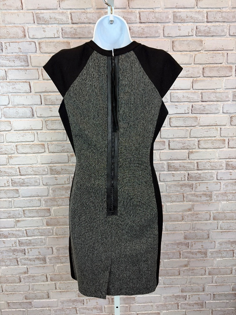 Rebecca Taylor Dress, Black/grey, 4, Used - Good