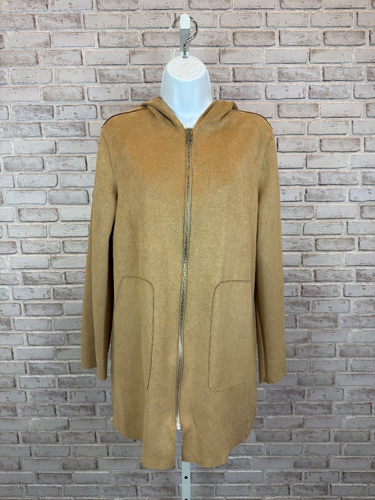 T Tahari Jacket, Beige, Small, Used - Good