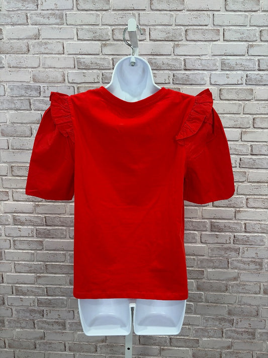 English Factory Shirt, Red, Medium, New With Tags