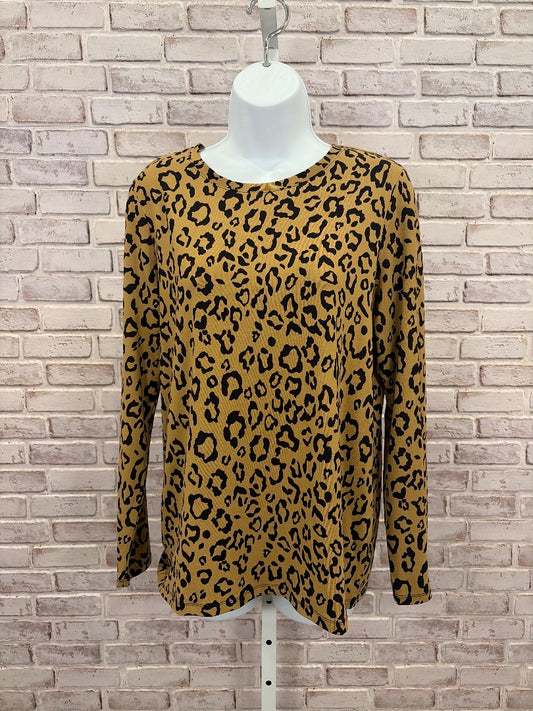 Chicos Shirt, Animal, 1, Used - Good