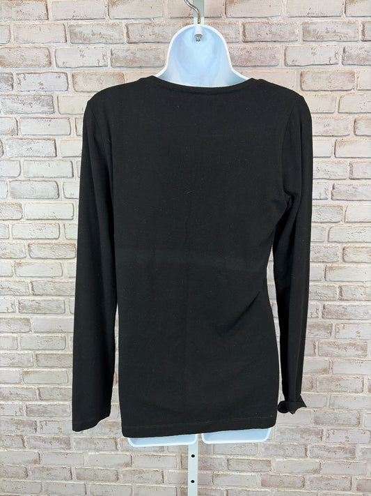 Cabi Shirt, Black multi, Large, Used - Good