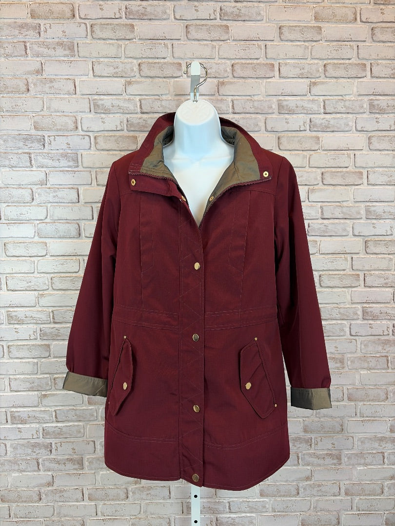 Liz Claiborne Jacket, Purple, Medium, Used - Good