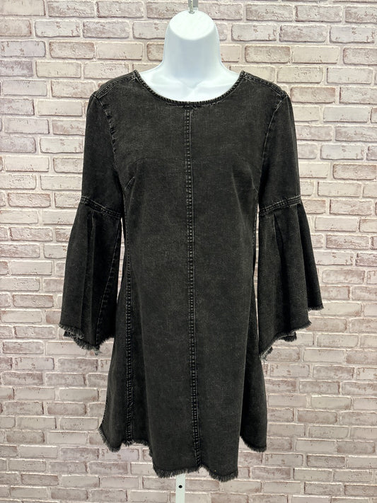 We the free Dress, Black denim, 4, Used - Good