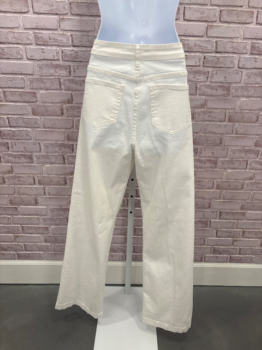 Ettelo Jeans, White, 8, Used - Good