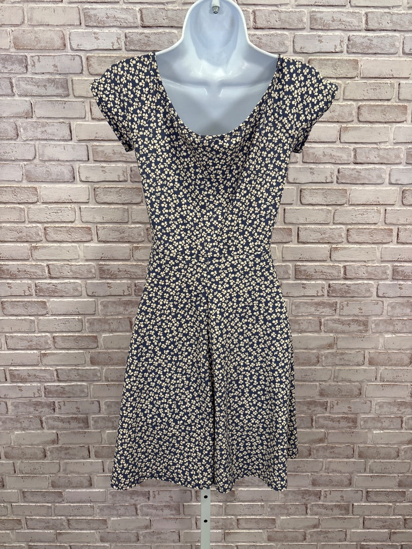 Rolla Coster Dress, Blue floral, Small, Used - Good
