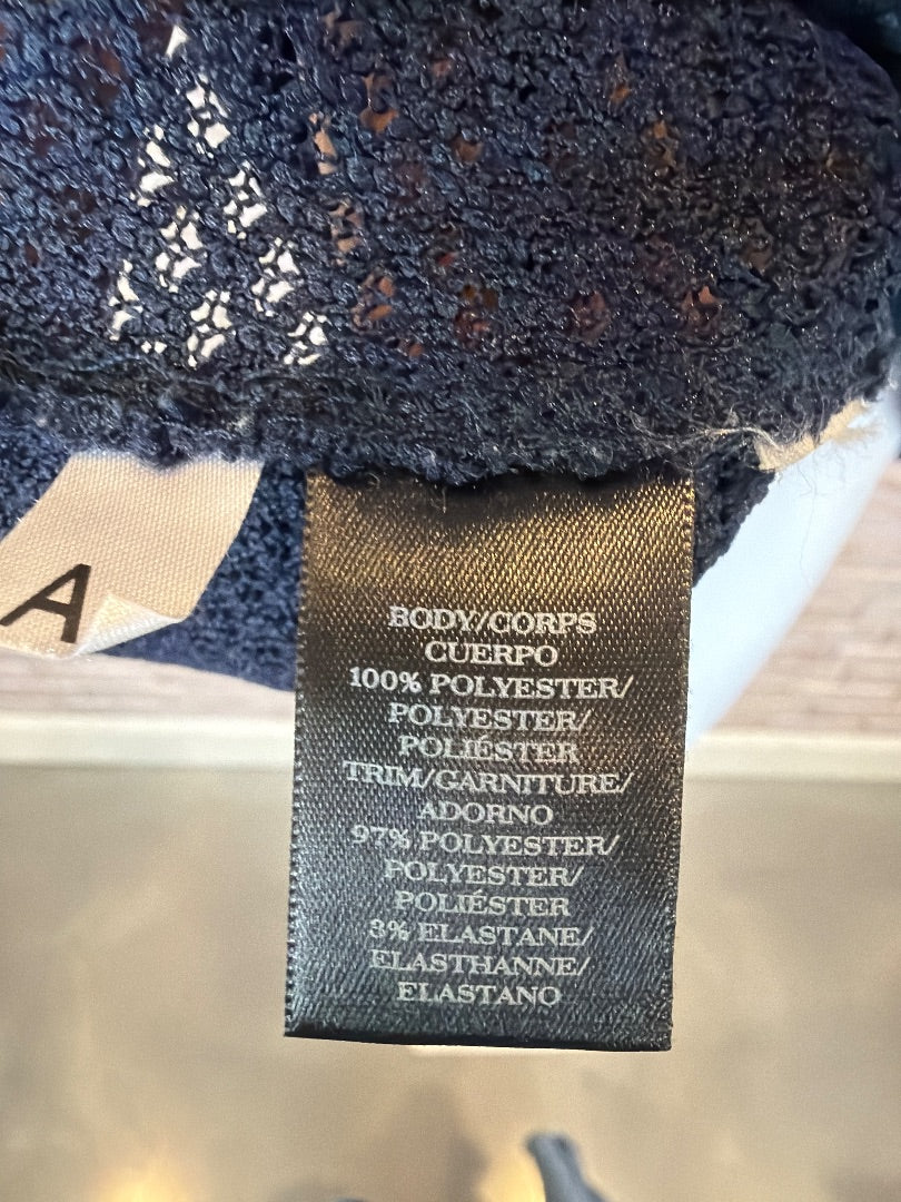 Ann Taylor Shirt, Navy, Medium, Used - Excellent