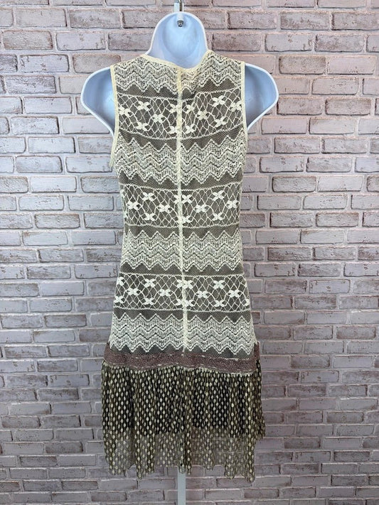 A’reve Dress – A’reve Dress, Beige/brown, Small, Used - Excellent