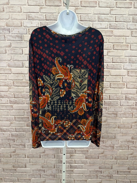 Lynn Ritchie Silk Shirt, Multi, Large, Used - Good